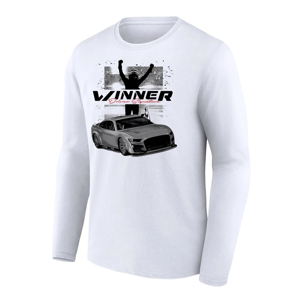 Kyle Larson Merch 2026 YellaWood 500 Race Winner Long Sleeve Shirt Gift For Racing Fans