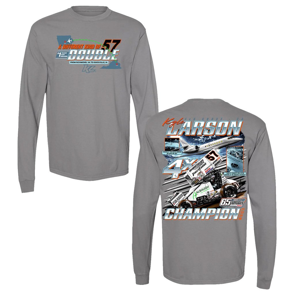 Kyle Larson Merch 2026 A Different Kind of Double Long Sleeve Shirt Gift For NASCAR Fans