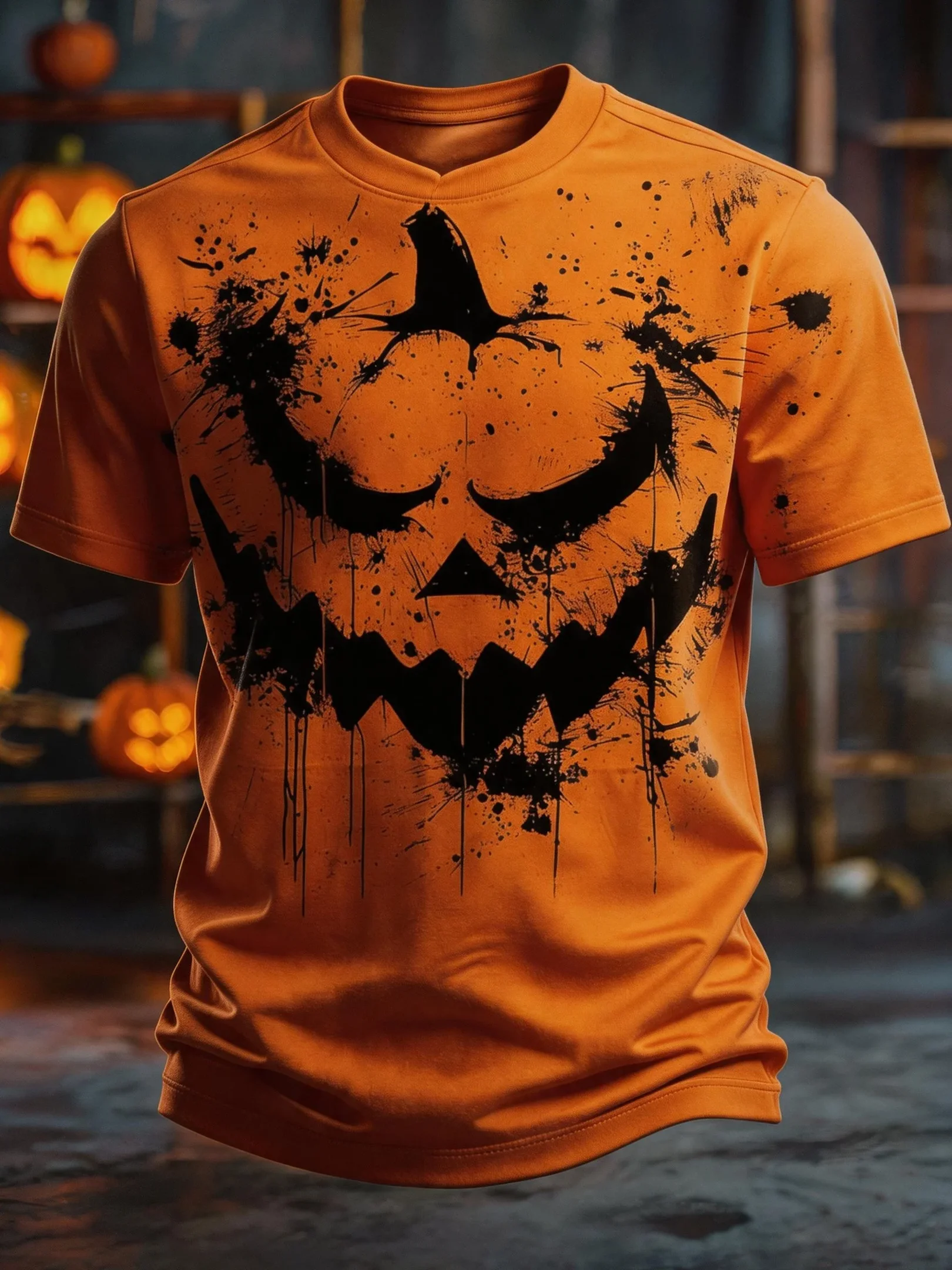 Jack O Lantern Pumpkin Graphic Shirt Halloween Merch Unique Gift For Brother