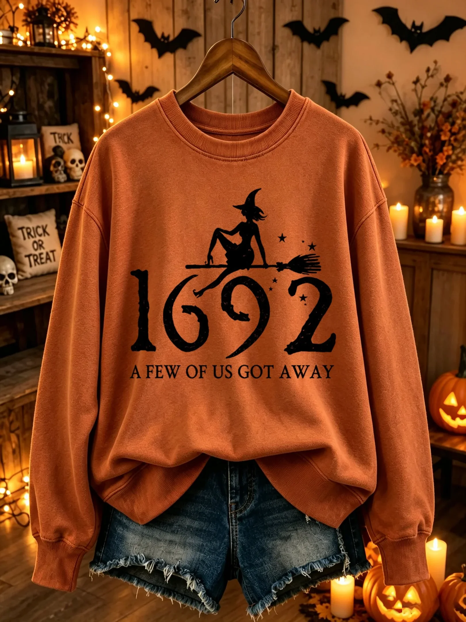 Halloween 1962 1 Few Of Us Got Away Sweatshirt Halloween Clothing Gift Ideas