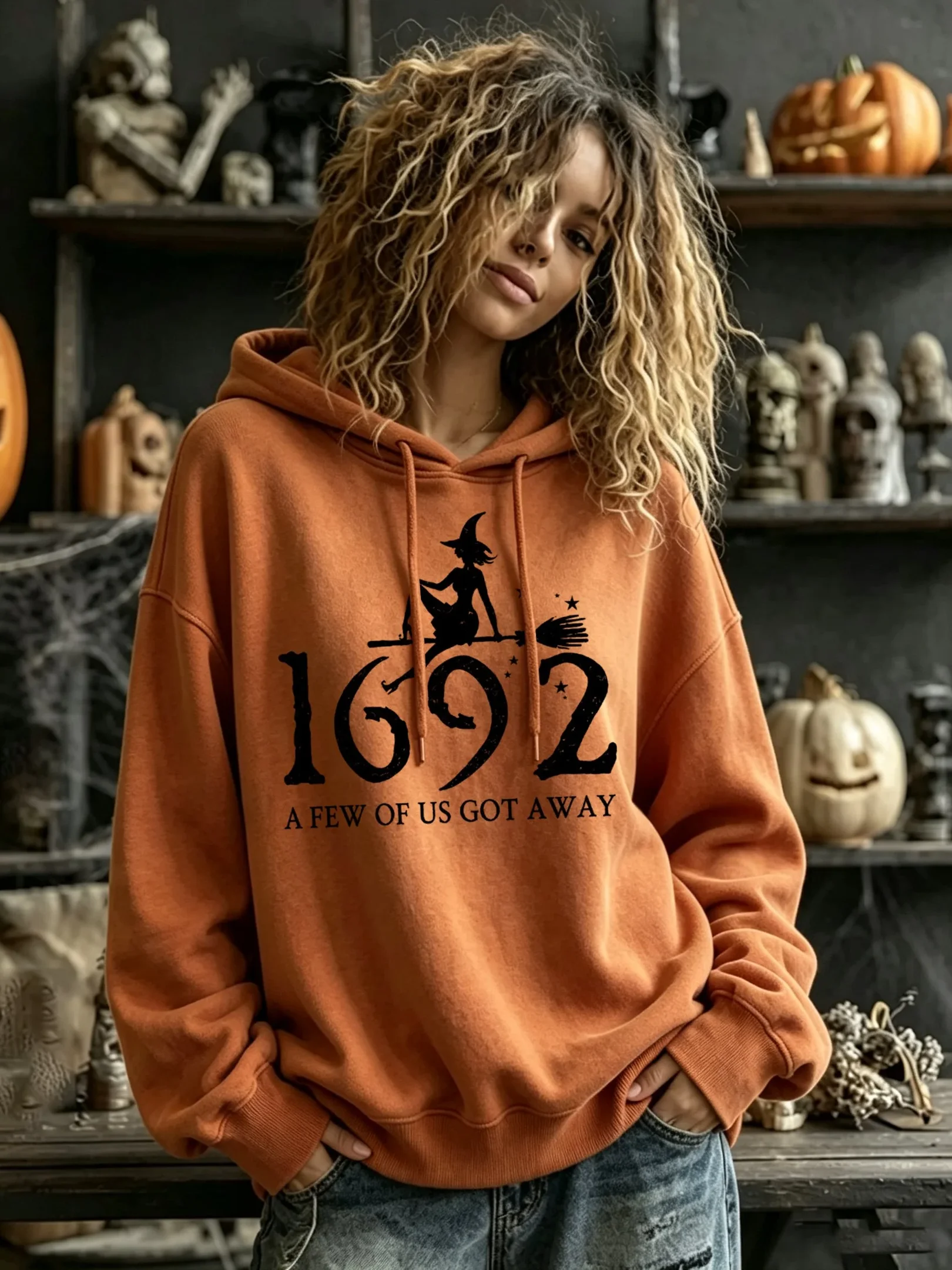 Halloween 1962 A Few Of Us Got Away Hoodie Halloween Hooded Sweatshirt Gift Ideas