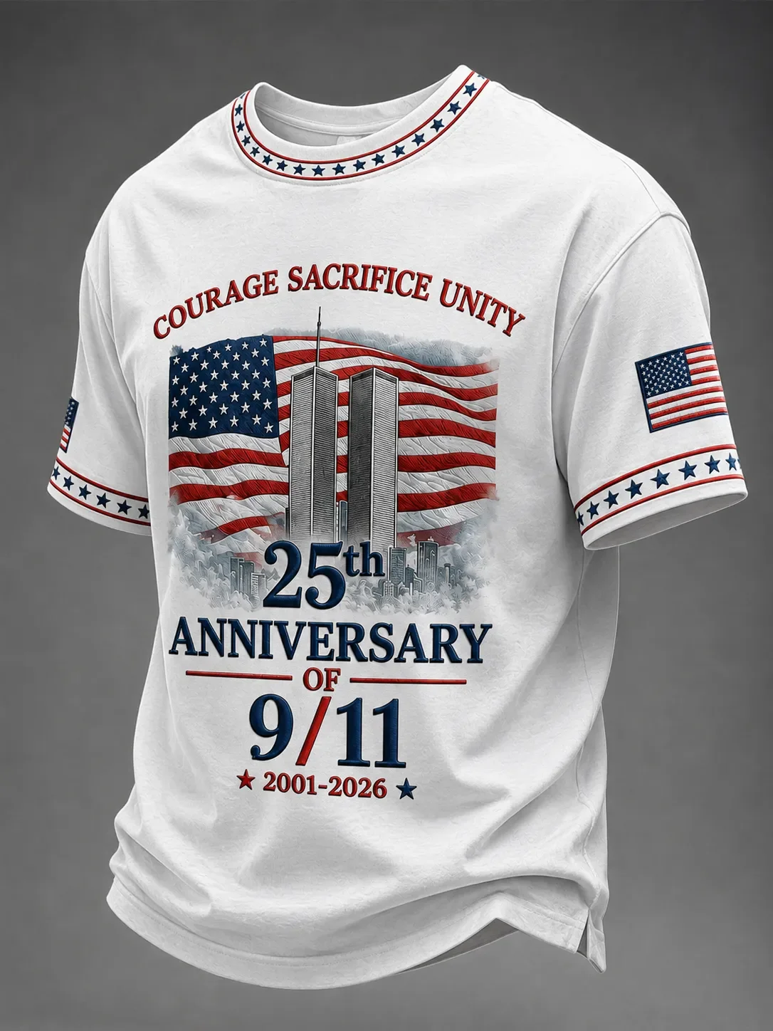 9 11 25th Anniversary Never Forget Shirt Patriot Day Clothes 9 11 Memorial Gifts