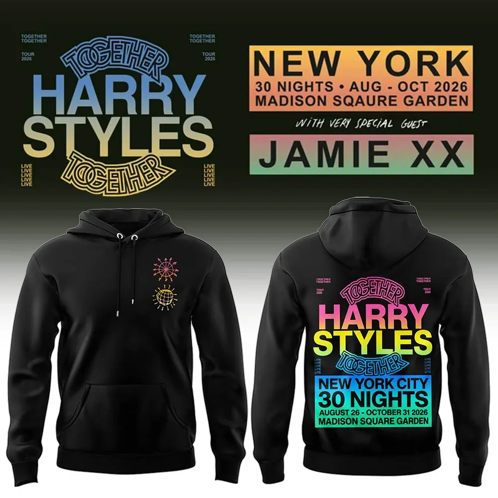Harry Styles Merch Together Together Tour At MSG New York City Hoodie Harry Styles Apparel Fan Gift