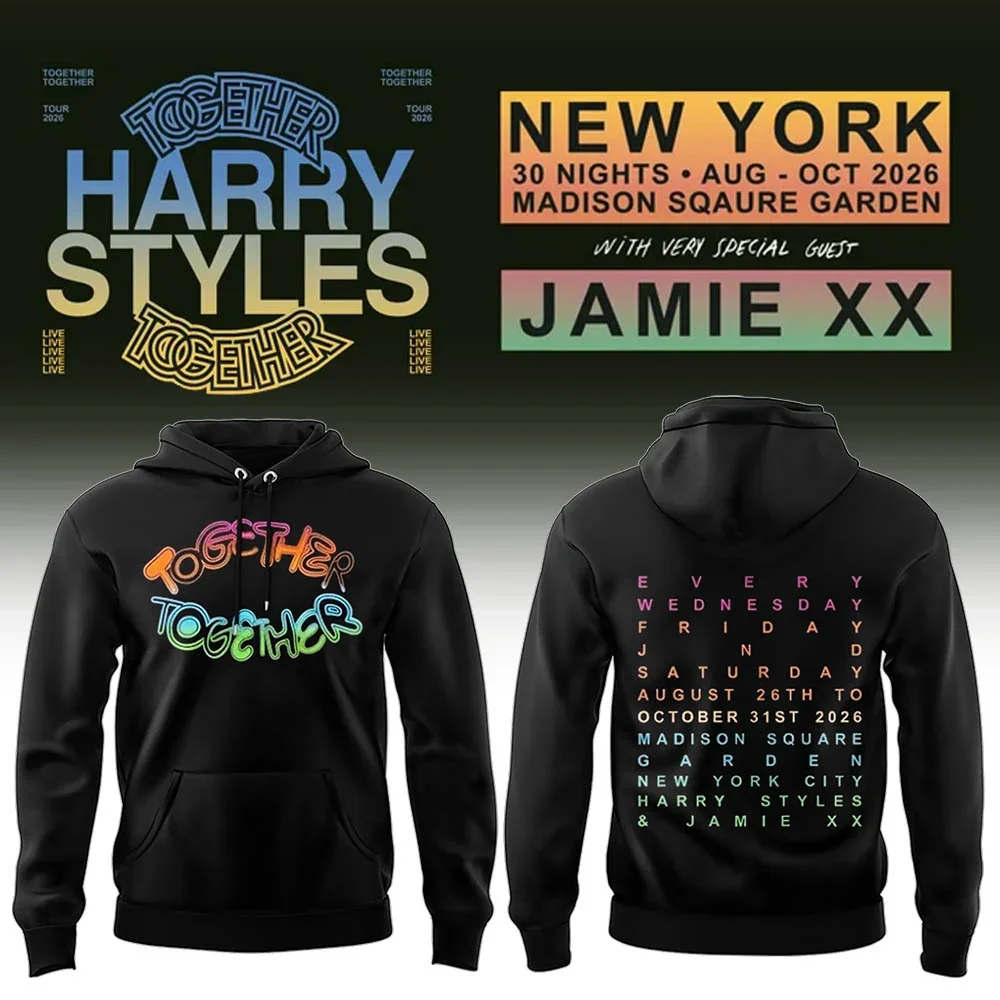 Harry Styles Merch Together Together Tour At MSG New York City Hoodie Harry Styles Clothing Line
