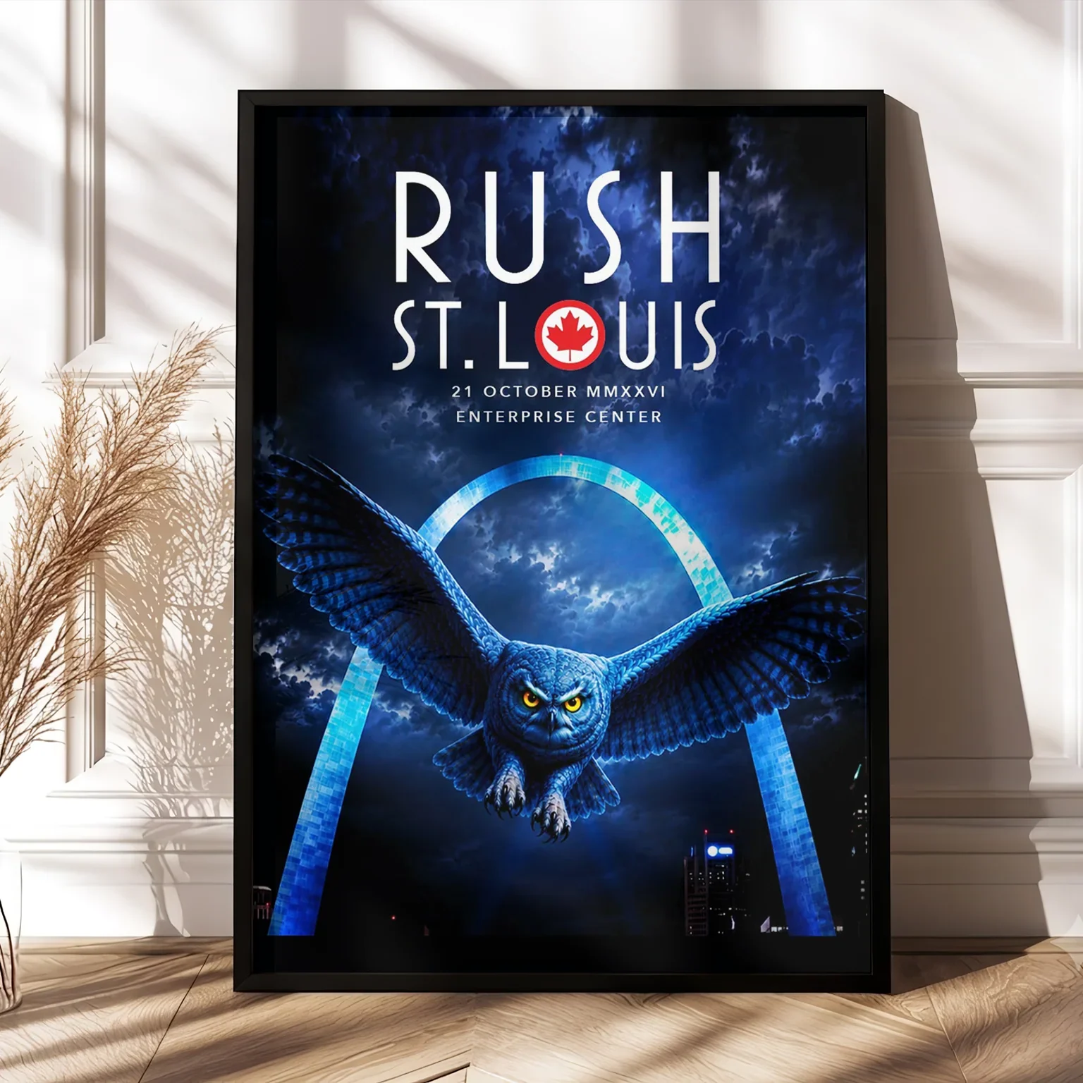 Rush Merch Fifty Something Tour 2026 St Louis MO Poster Best Rush Merch Rock Lovers Gifts