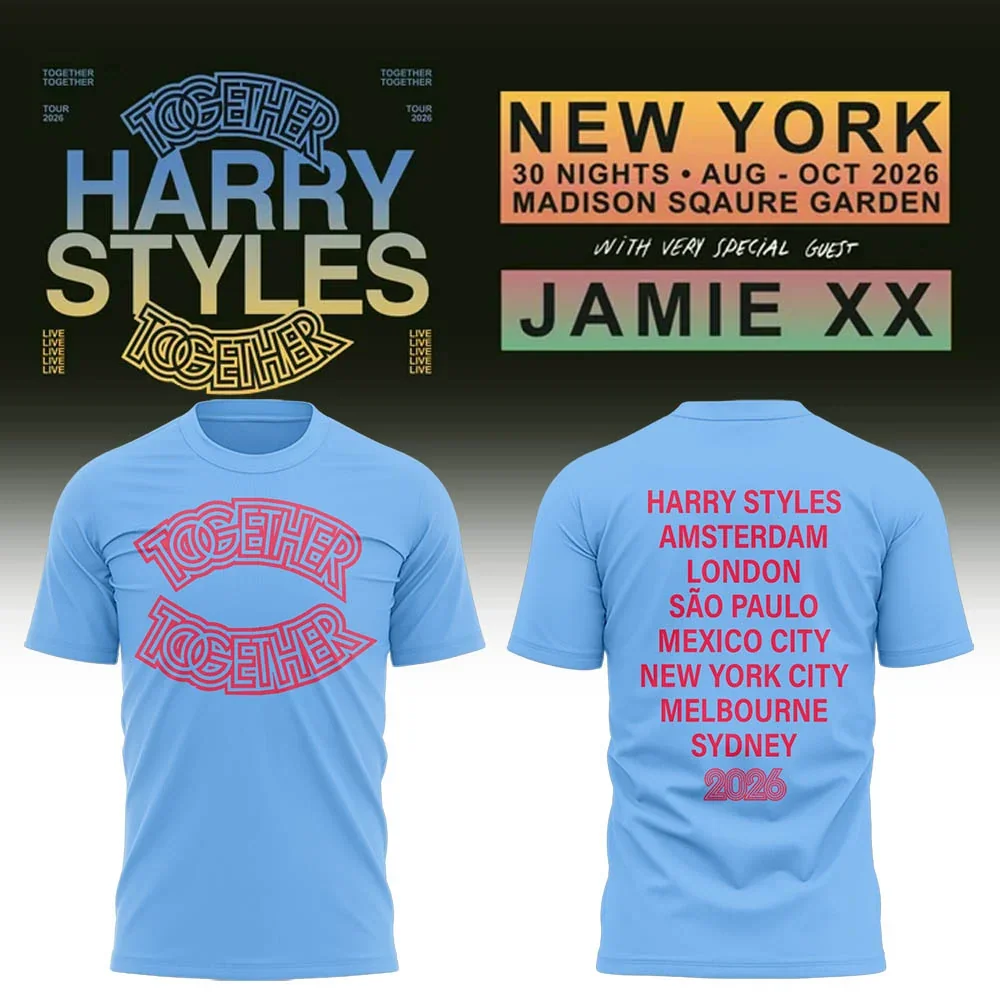 Harry Styles Merch Together Together Tour At MSG New York City Shirt Birthday Gifts For Harries