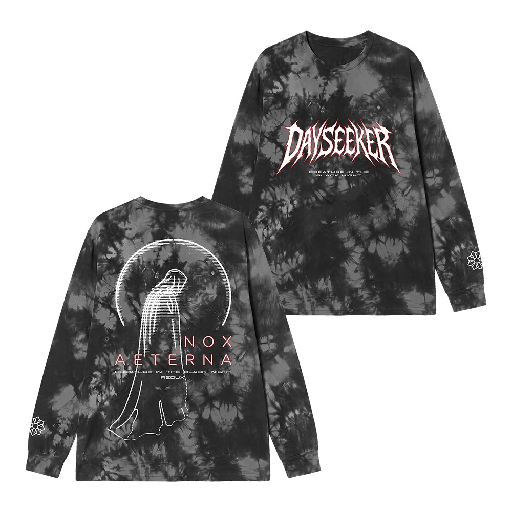 Dayseeker Store Merch Nox Aeterna Long Sleeve Shirt Dayseeker Apparel Great Gifts For Metalheads