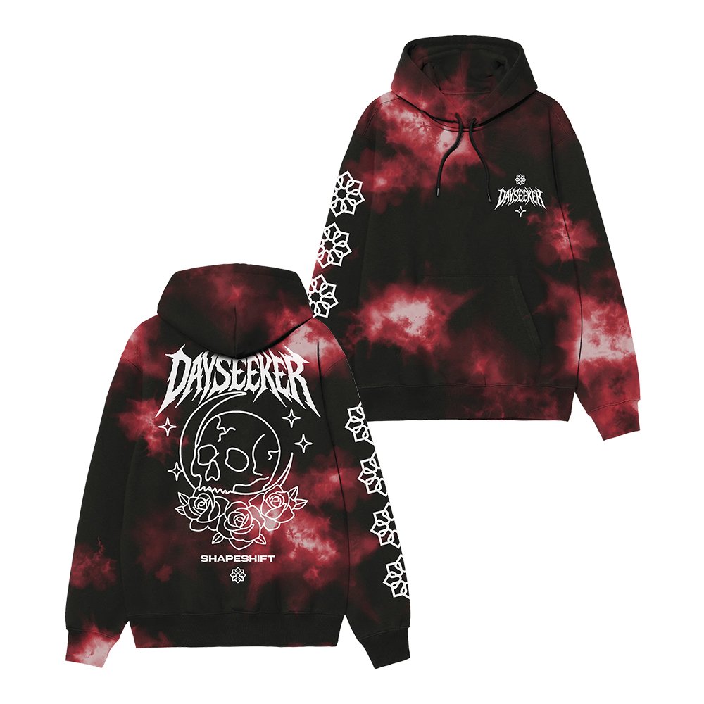Dayseeker Store Merch Shapeshift Dye Hoodie Dayseeker Apparel Presents For Metalheads