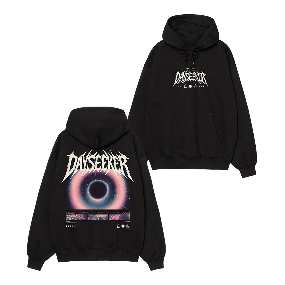 Dayseeker Store Merch Dark Sun Hoodie Dayseeker Apparel Presents For Metalheads