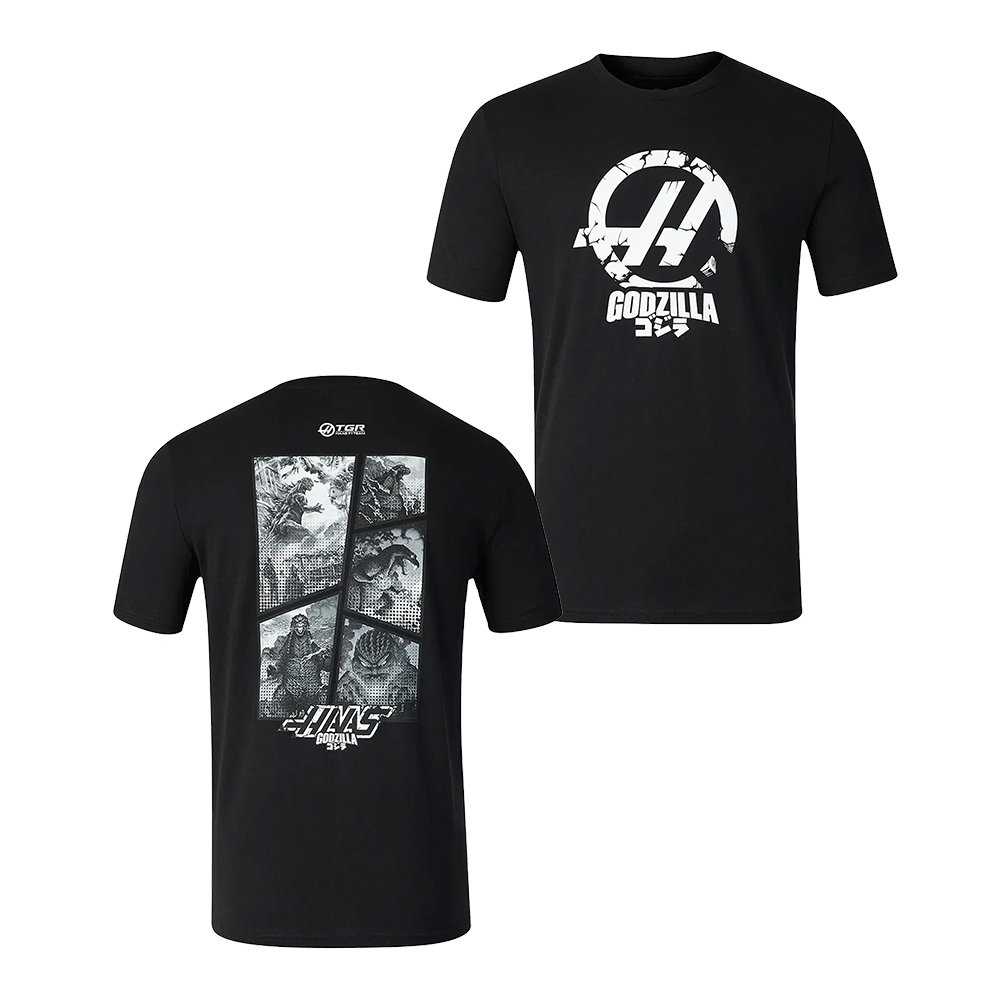 Godzilla Store Merch Godzilla Comic X Haas T-Shirt Presents For Kaiju Lovers
