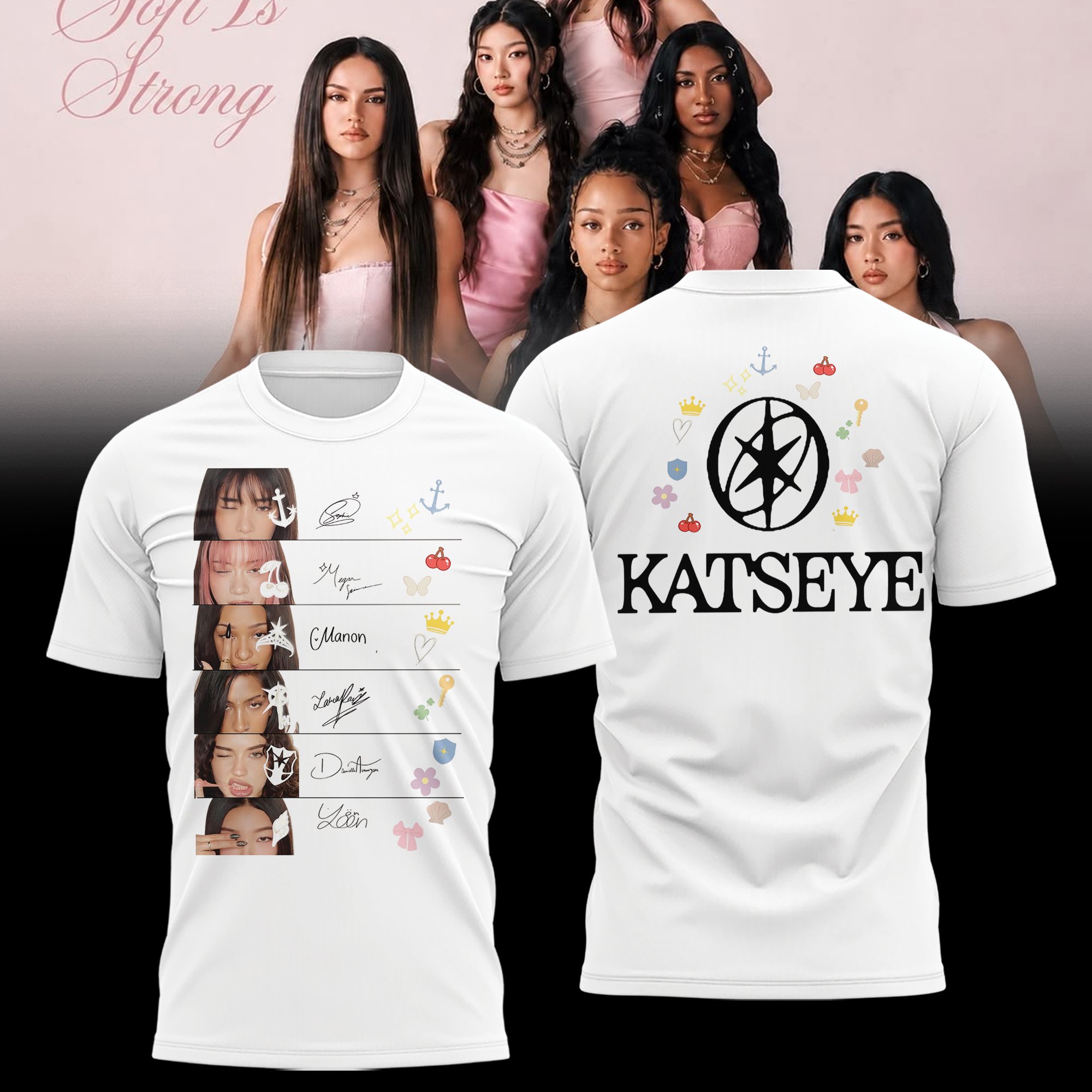 Katseye Merch The Wildworld Tour T-Shirt Katseye Clothing Presents For Eyekons Lovers