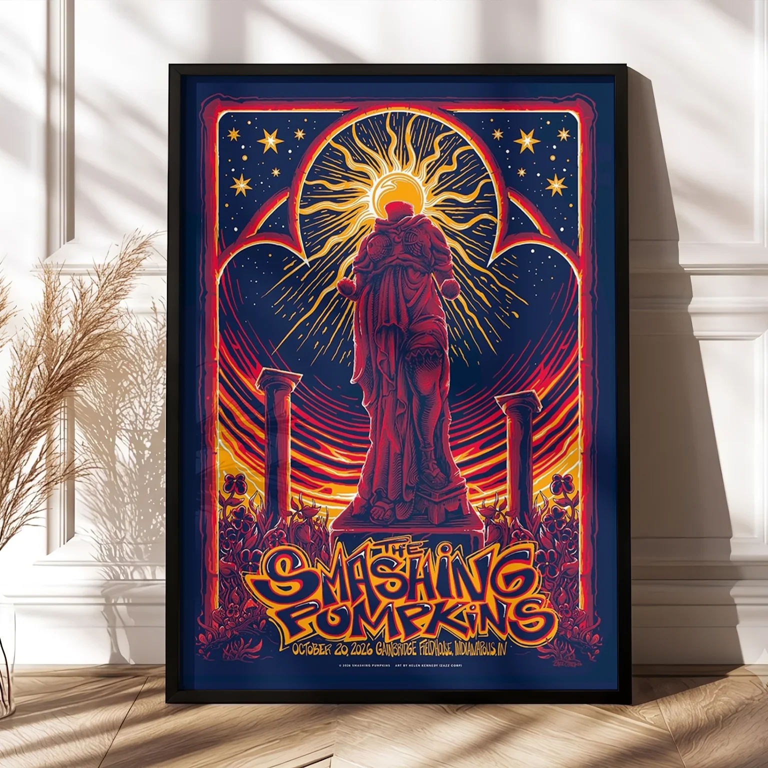 The Smashing Pumpkins The Rats In A Cage Tour Indianapolis IN Poster The Smashing Pumpkins Merch
