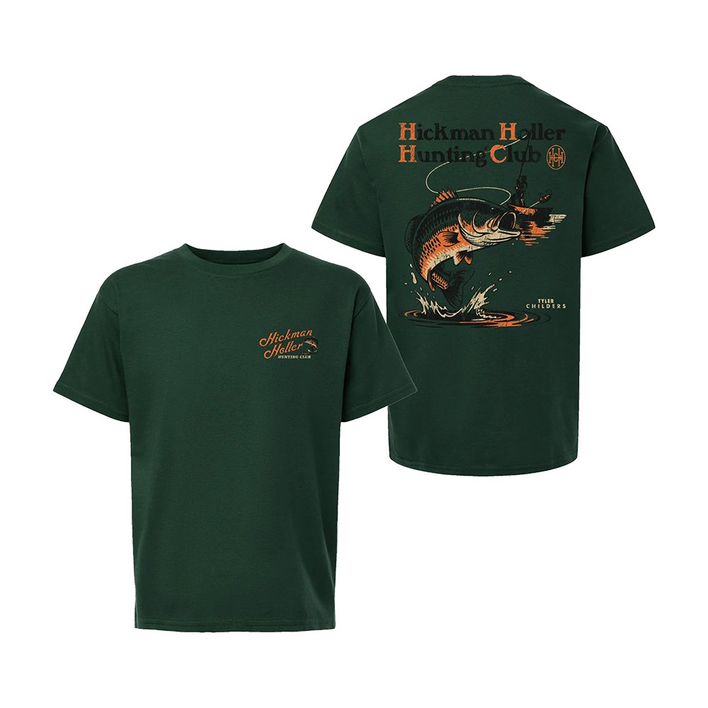 Tyler Childers Merch Hickman Holler Bass Fishing T-Shirt Best Presents For Tyler Childers Lovers
