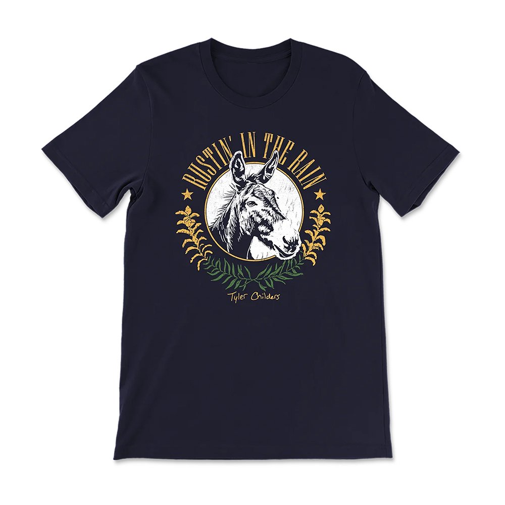 Tyler Childers Merch Rustin Mule T-Shirt Present Ideas For Tyler Childers Lovers