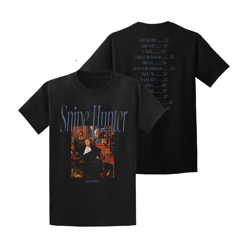 Tyler Childers Merch Snipe Hunter Tracklist T-Shirt Unique Gifts For Tyler Childers Fans