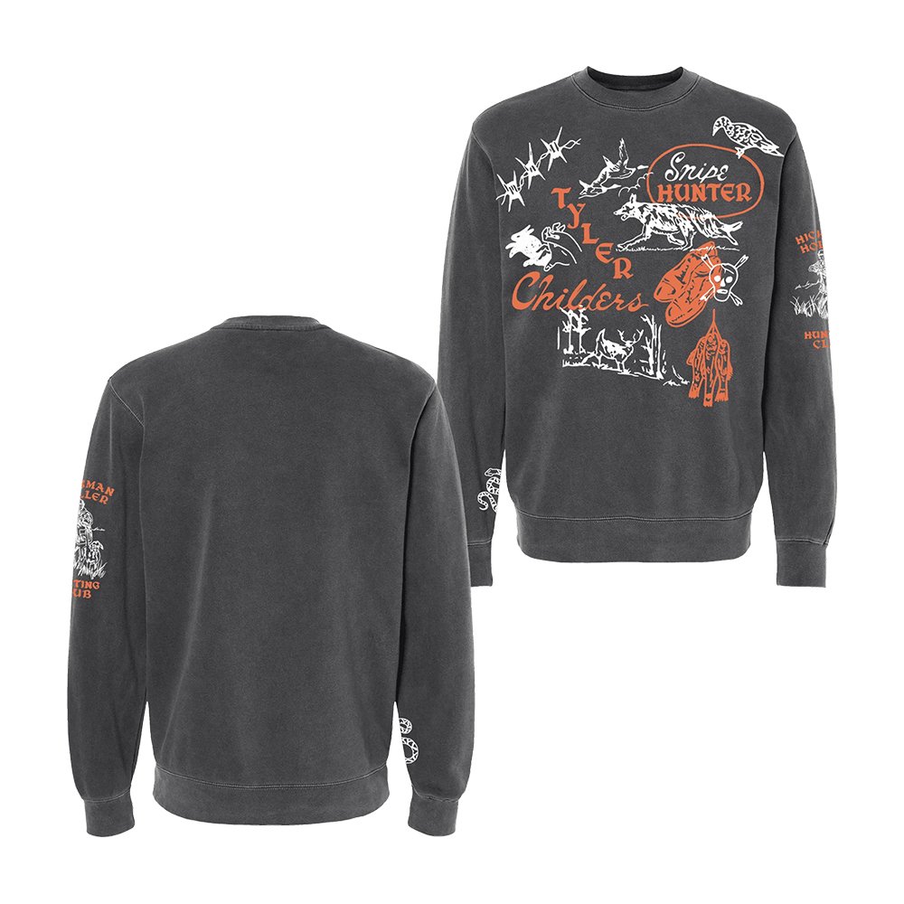 Tyler Childers Merch Snipe Hunter Collage Sweatshirt Tyler Childers Apparel