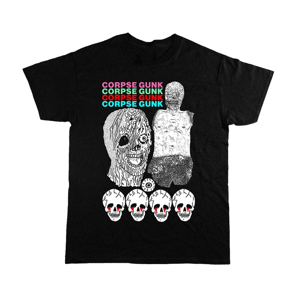 Furyprod Merch Corpse Gunk Headz Shirt Present Ideas For Corpse Gunk Lovers