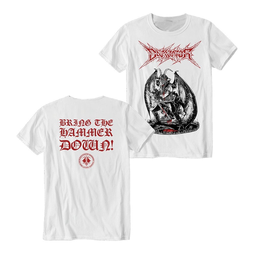 Furyprod Merch Devastator Goathammer White Shirt Gifts For Devastator Lovers