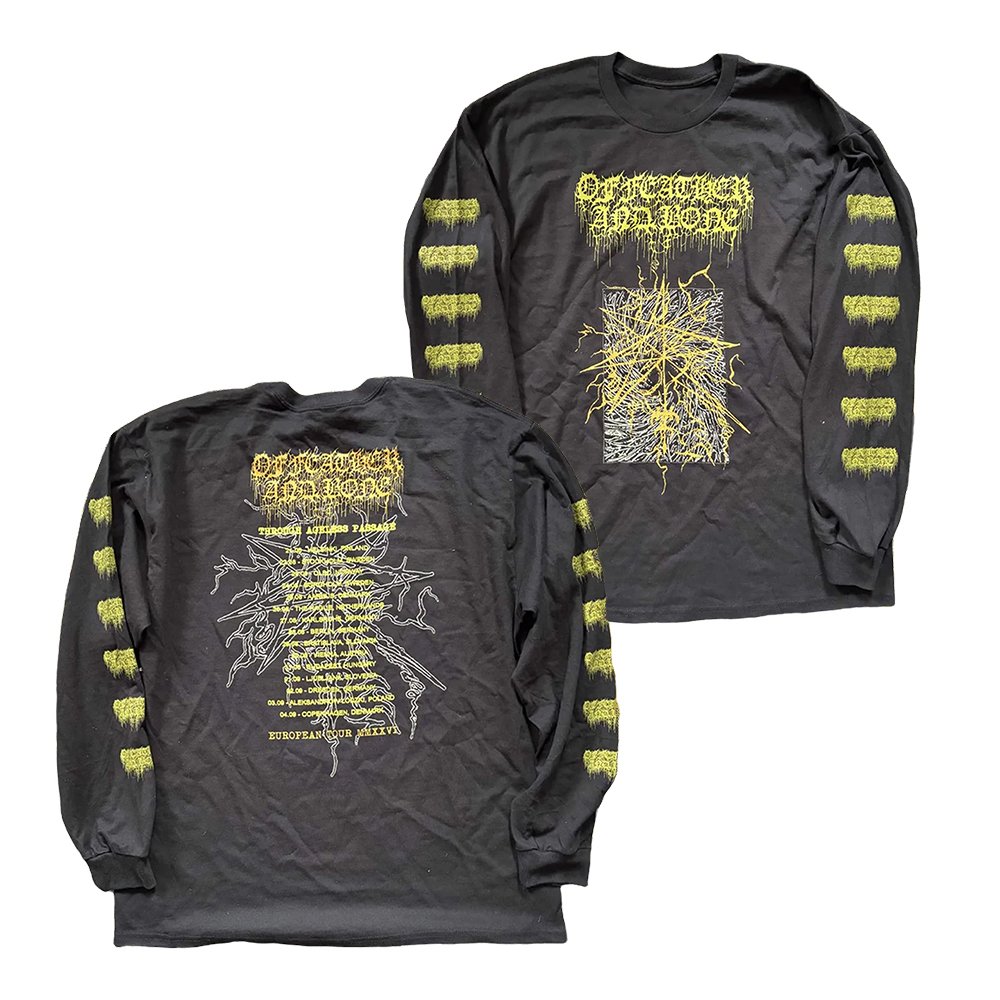 Furyprod Merch Of Feather And Bone Tour Long Sleeve Shirt Of Feather And Bone Apparel
