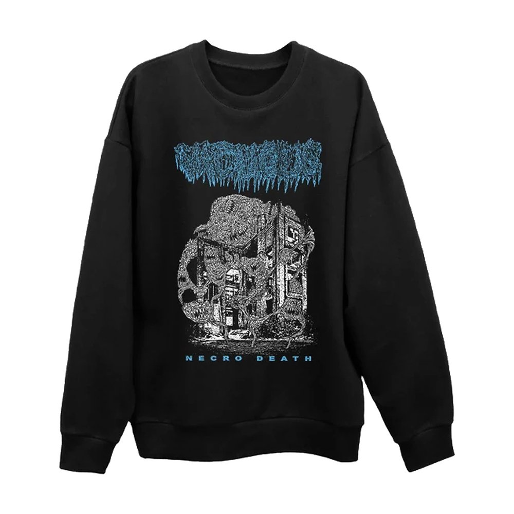 Furyprod Merch Vacuous Necro Death Sweatshirt Best Gifts For Vacuous Lover