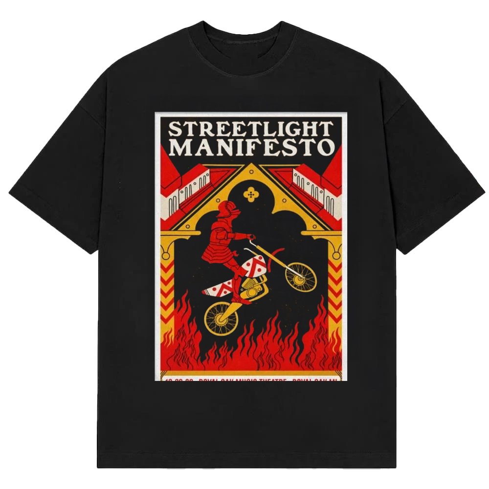 Streetlight Manifesto Merch Royal Oak Music Theatre Royal Oak MI Shirt Streetlight Manifesto Clothing