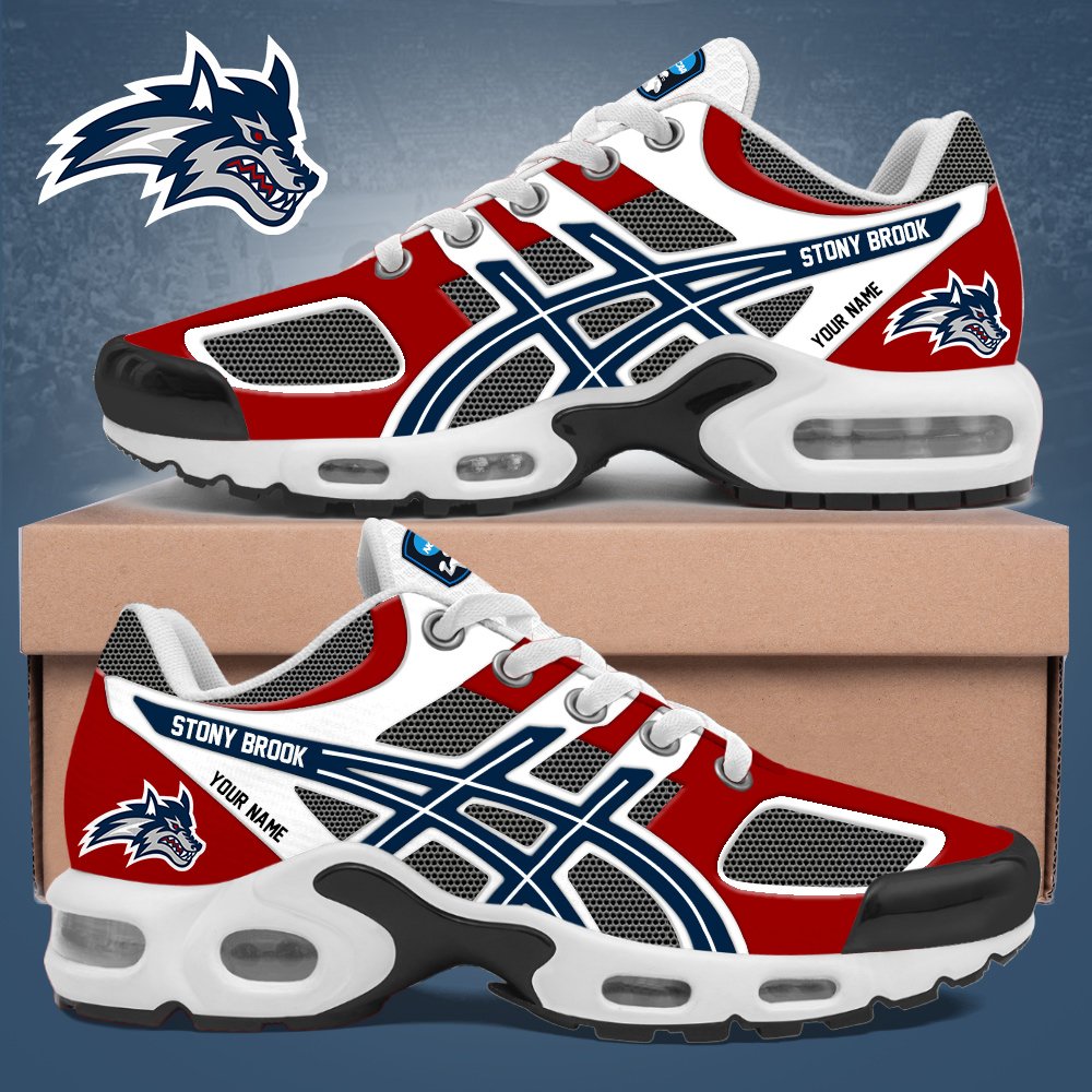 Personalized Stony Brook Seawolves 2026 NCAA Sneakers Stony Brook Seawolves Merch Best Fan Gifts