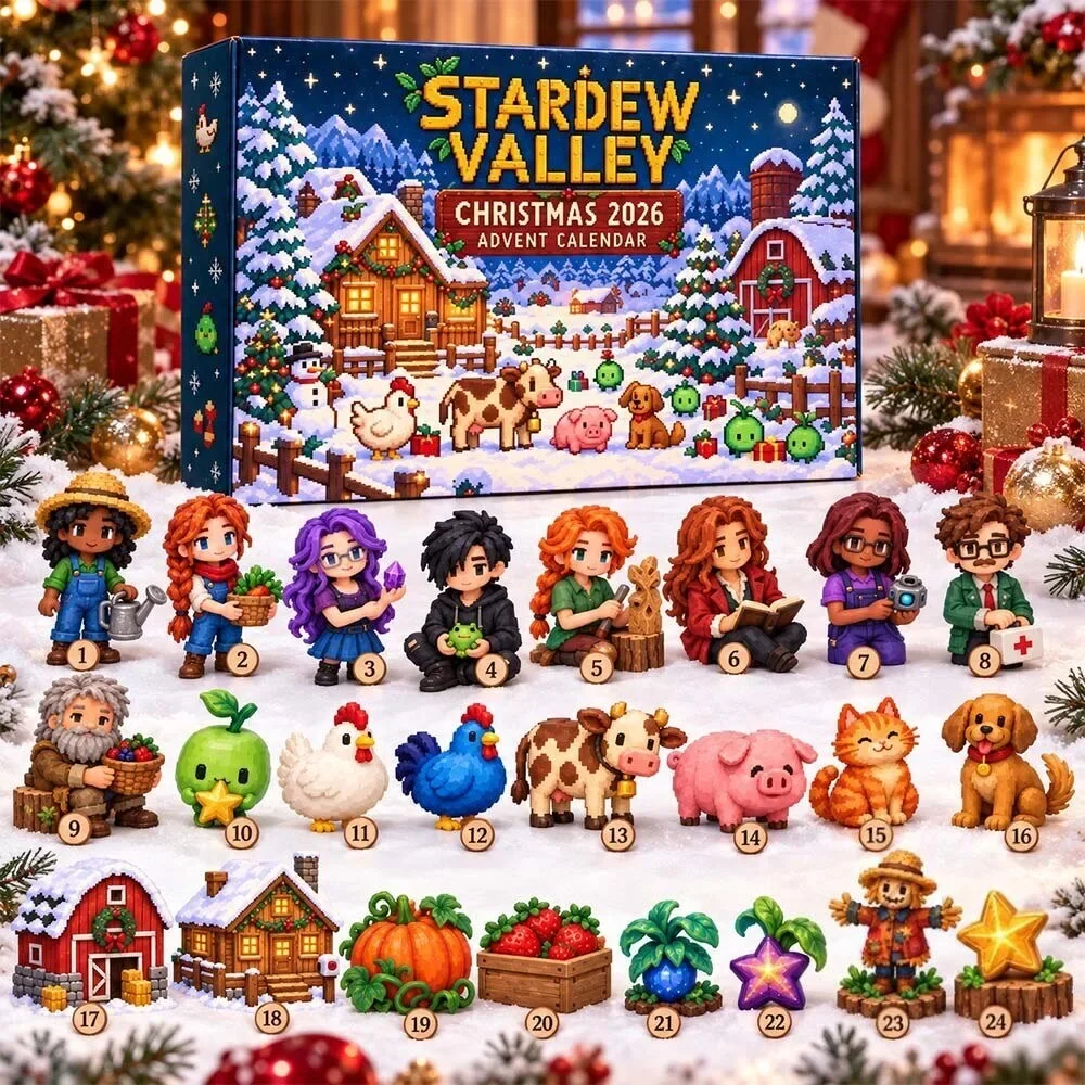Stardew Valley 2026 Christmas Advent Calendar Xmas Countdown Christmas Gift Ideas