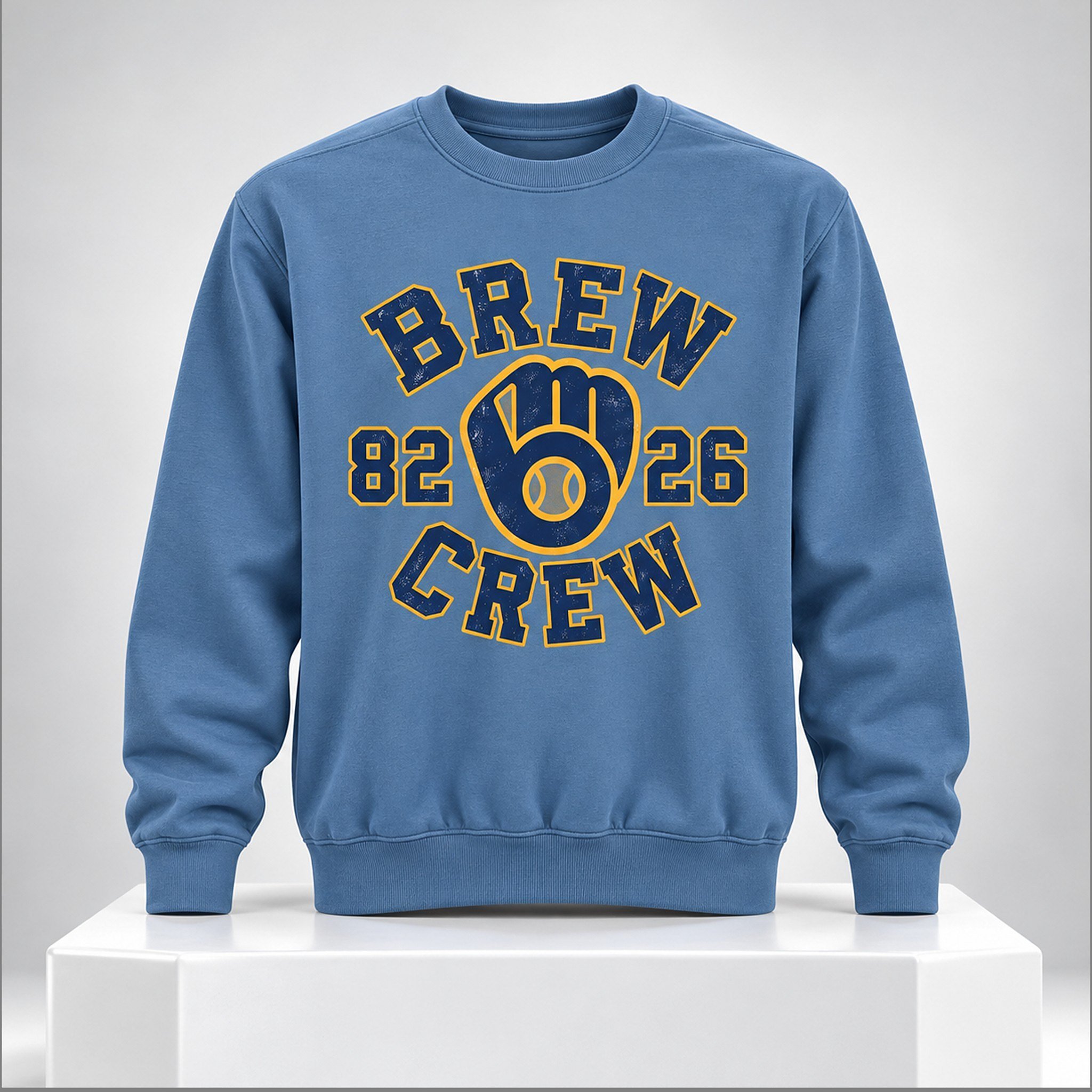 Milwaukee Brewers Merch 2026 Brew Crew 82 26 World Series Sweatshirt Baseball Lover Gift Ideas