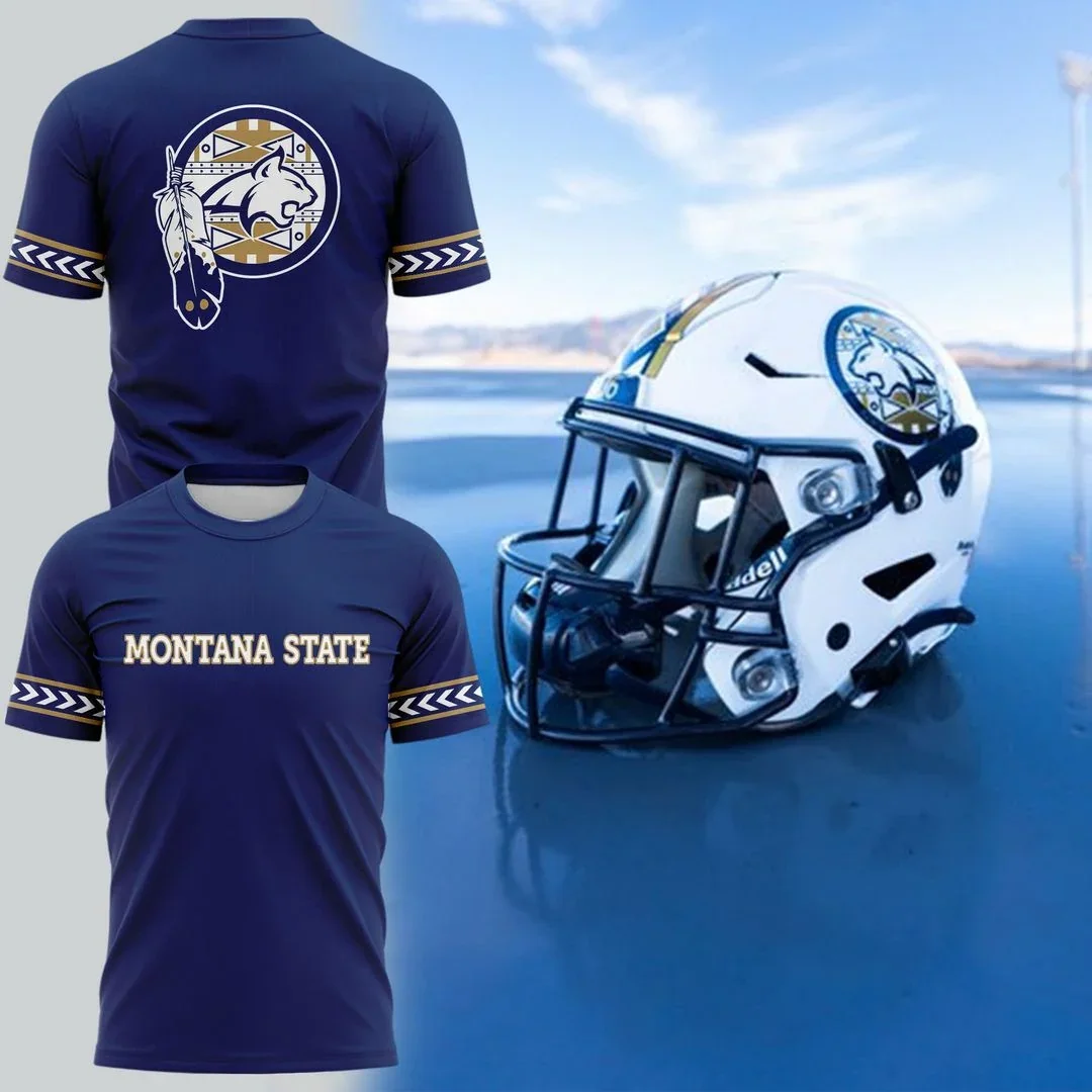 Montana State Bobcats Merch Native American Heritage Month T-Shirt Gifts For Sport Lovers