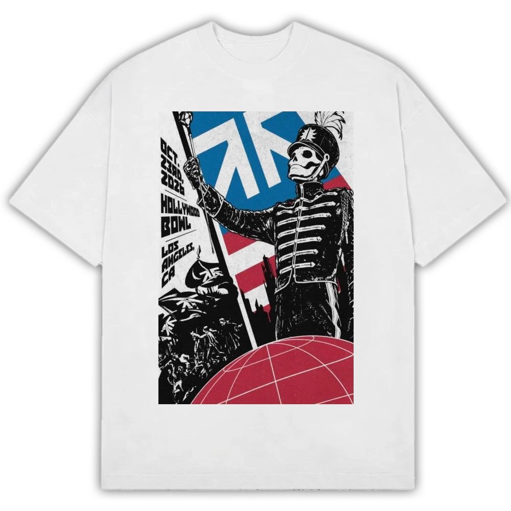 My Chemical Romance Merch The Black Parade Tour 2026 Show Poster Graphic T-Shirt Best Gifts For Fans