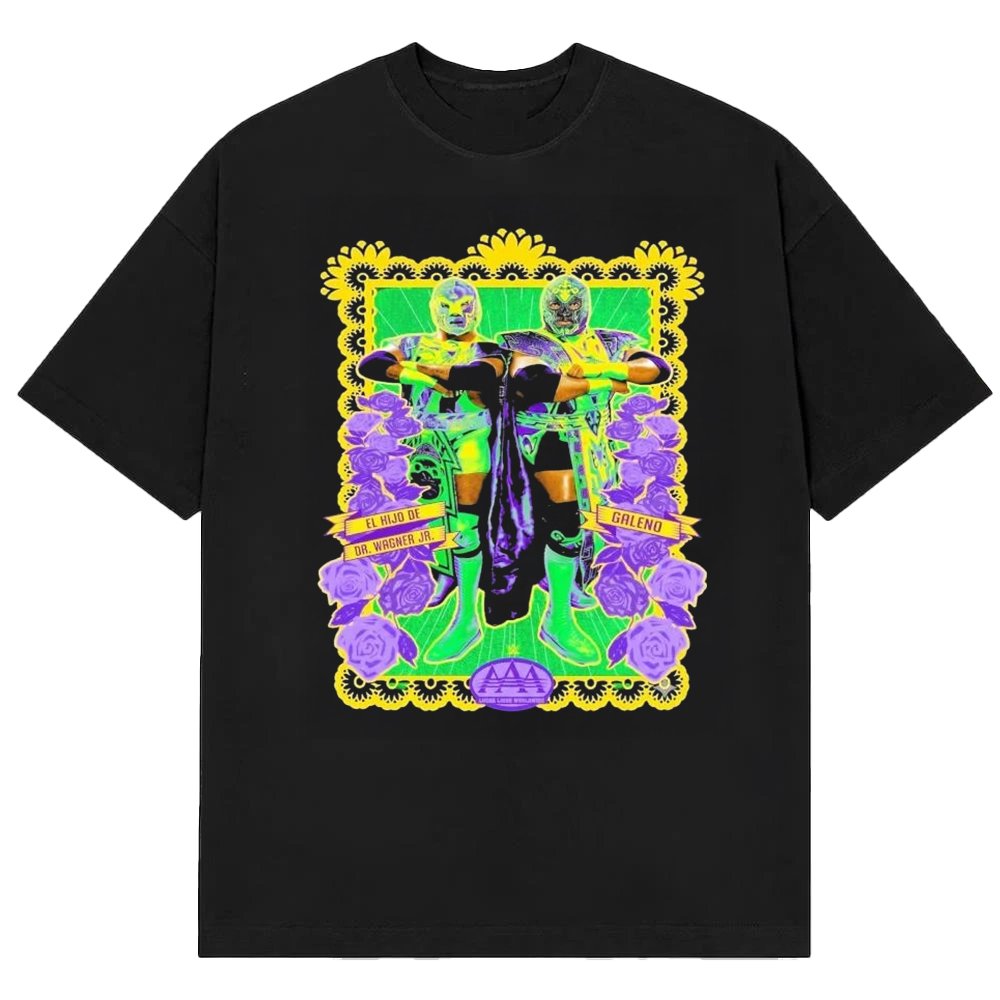 El Hijo De Dr Wagner Jr. & Galeno AAA Retablo T-Shirt Dr Wagner Jr Clothing Gift For Fans