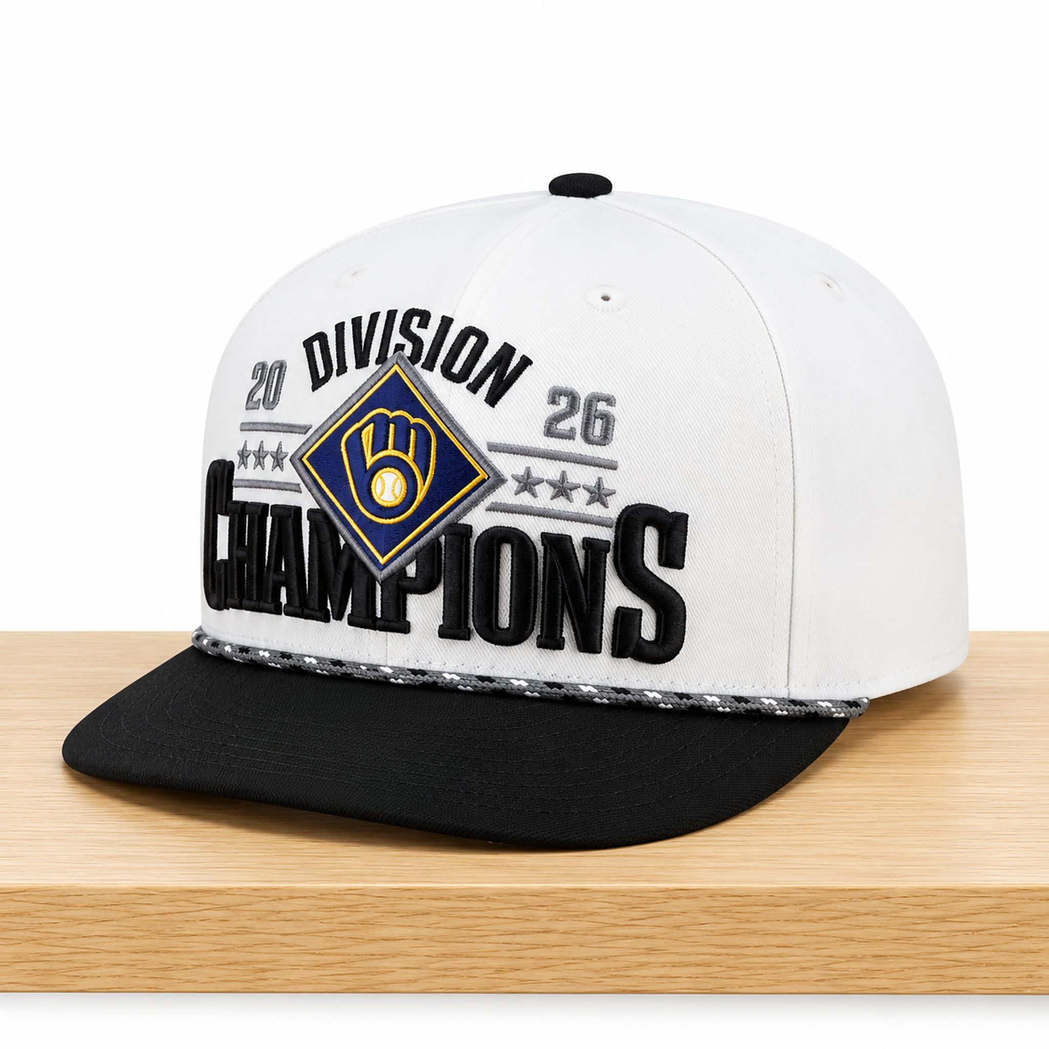 Milwaukee Brewers 2026 World Series Champions Division Hat Milwaukee Brewers Cap