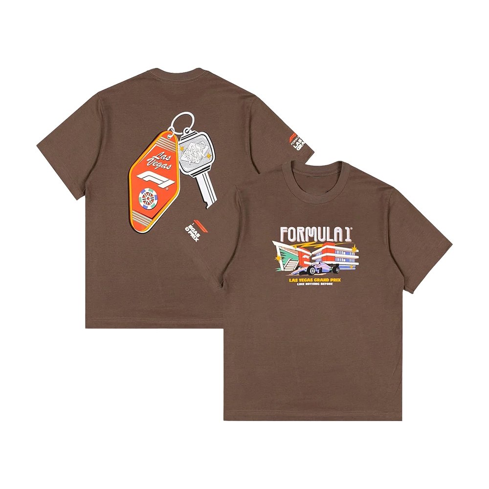 Las Vegas Grand Prix 2026 Hotel Key T-Shirt Las Vegas F1 Clothing Presents For Fans