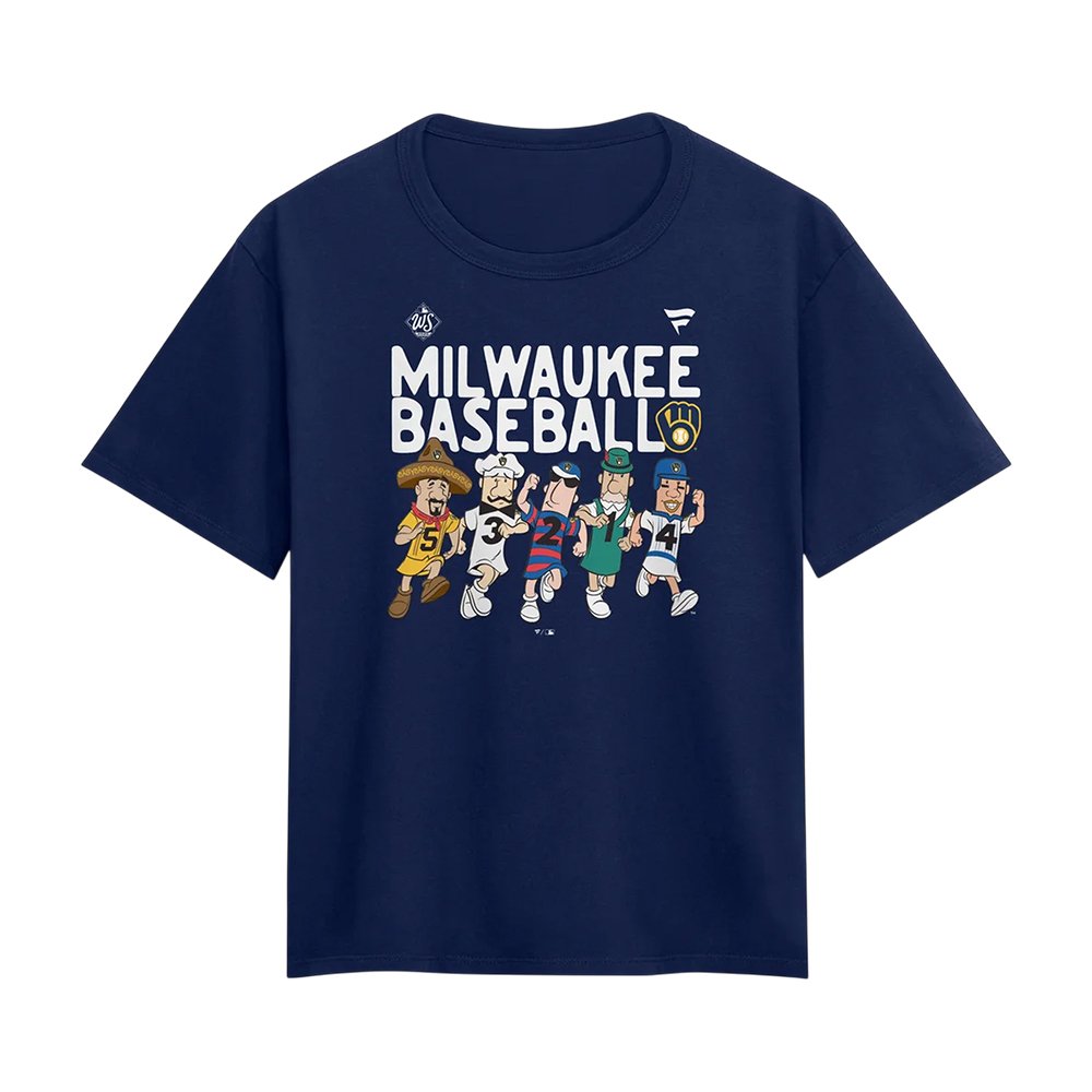 Milwaukee Brewers Merch 2026 World Series Hype T-Shirt Milwaukee Brewers Gear