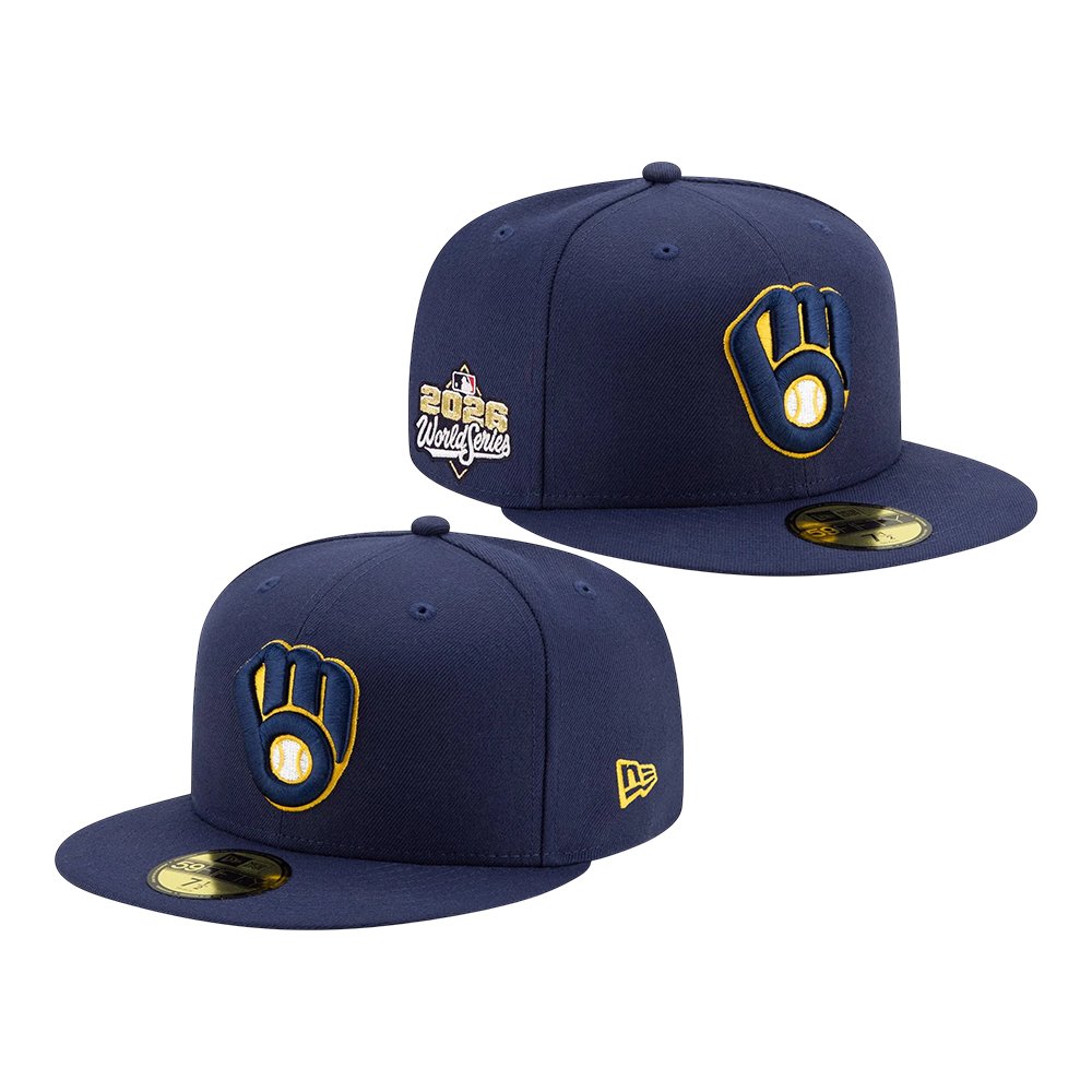 Milwaukee Brewers New Era 2026 World Series Snapback Hat Milwaukee Brewers Merch