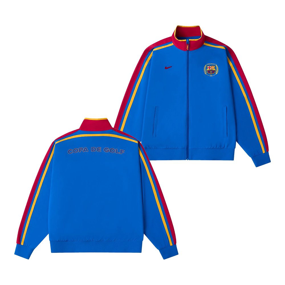 FC Barcelona x Golf Wang Merch Logo Jacket FC Barcelona Apparel Best Fan Gifts