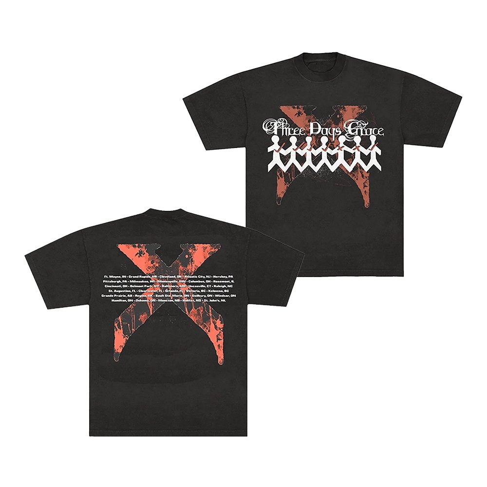 Three Days Grace One X 2026 Tour Alienation Shirt Best Gifts For Rock Fans