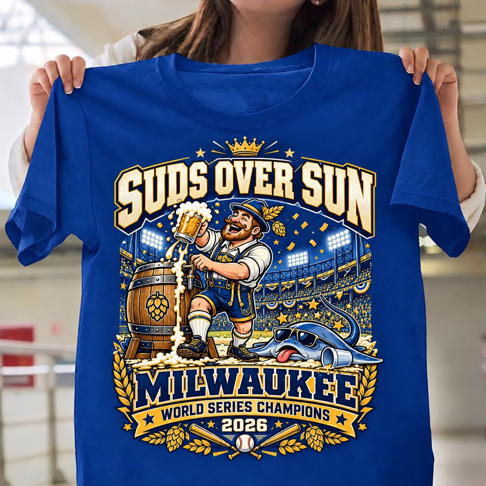 Milwaukee Brewers Merch World Series Champions 2026 Shirt Presents For Brew Crew
