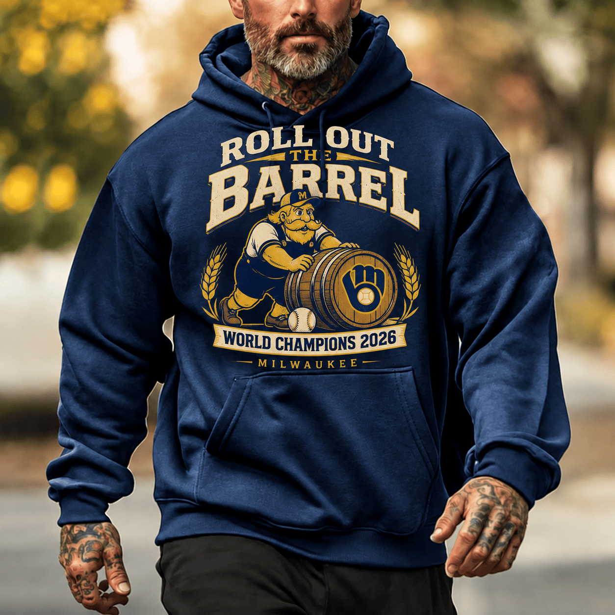 Milwaukee Brewers Merch World Series Champions 2026 Hoodie Great Gifts For Brew Crew