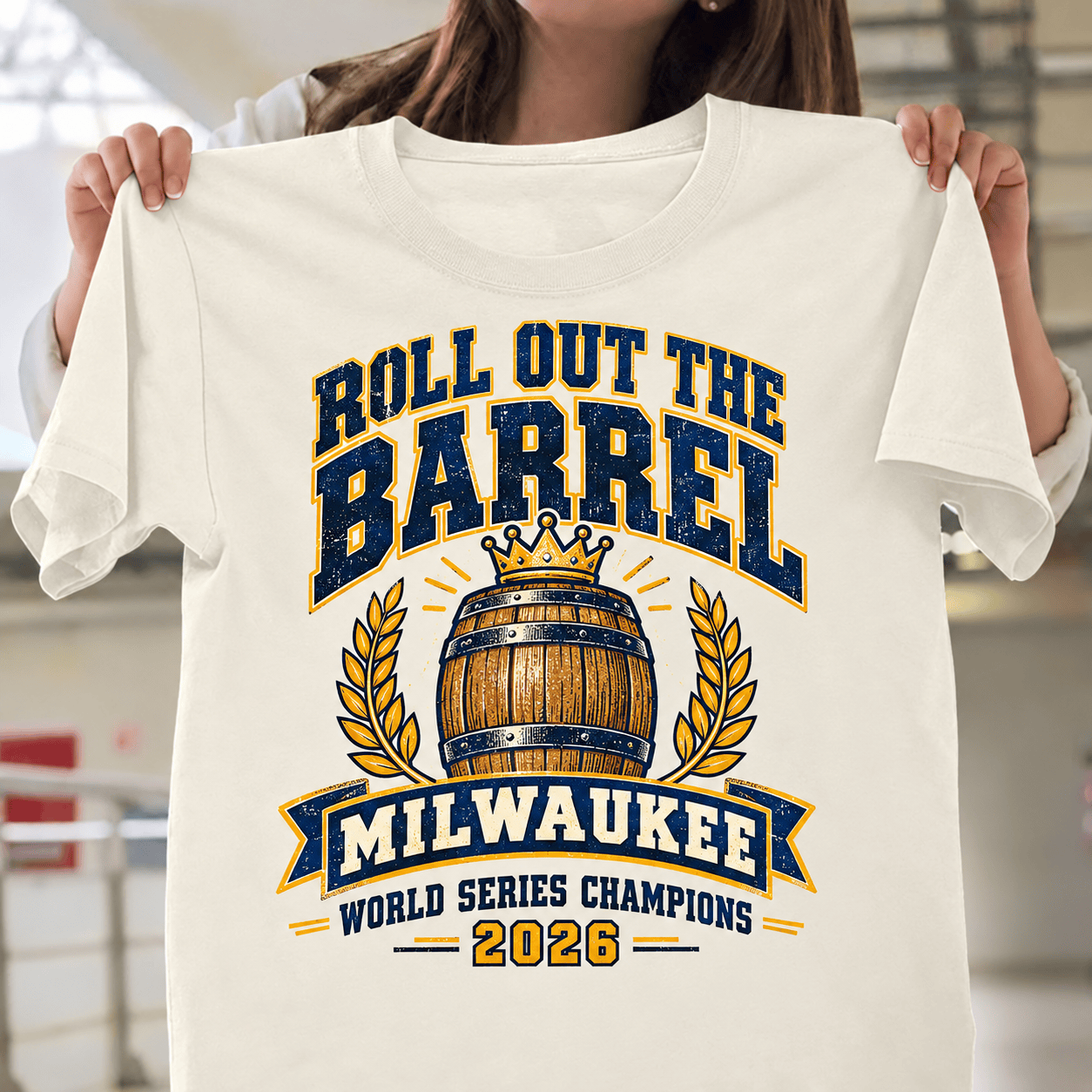 Milwaukee Brewers Merch World Series Champions 2026 T-Shirt Celebration Gifts For Brew Crew