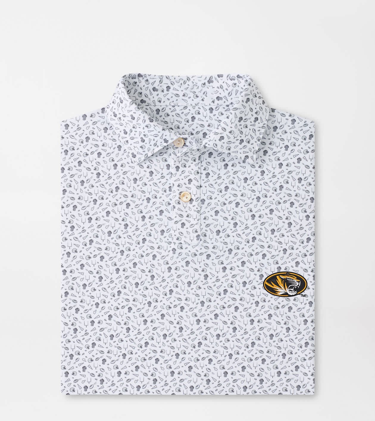 Peter Millar x Missouri Tiger Merch Kick Off Performance Polo Shirt Game Day Apparel Football Gifts