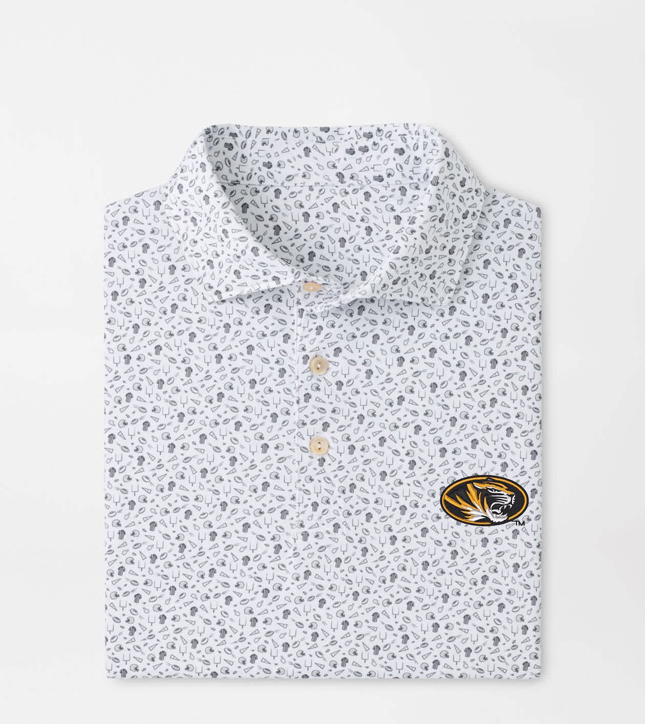 Peter Millar x Missouri Tiger Merch Kick Off Performance Polo Shirt Missouri Apparel Best Gift