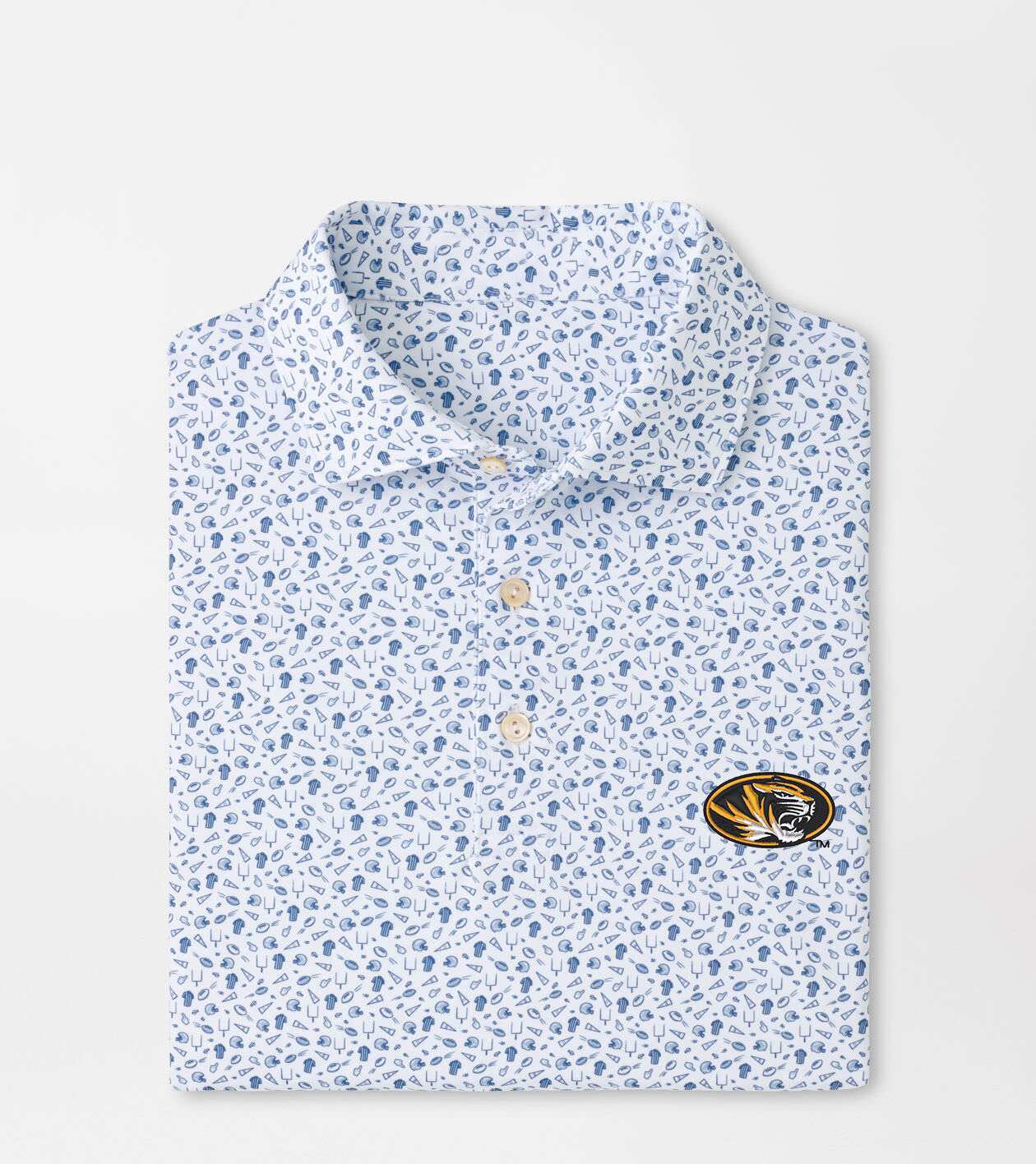 Peter Millar x Missouri Tiger Merch Kick Off Performance Polo Shirt Missouri Outfit Best Gift