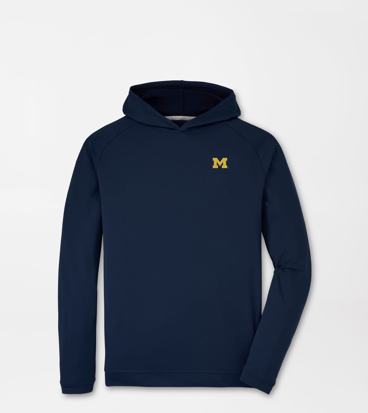 Peter Millar x Michigan Wolverines Merch Michigan Pine Hoodie Wolverines Game Day Clothing