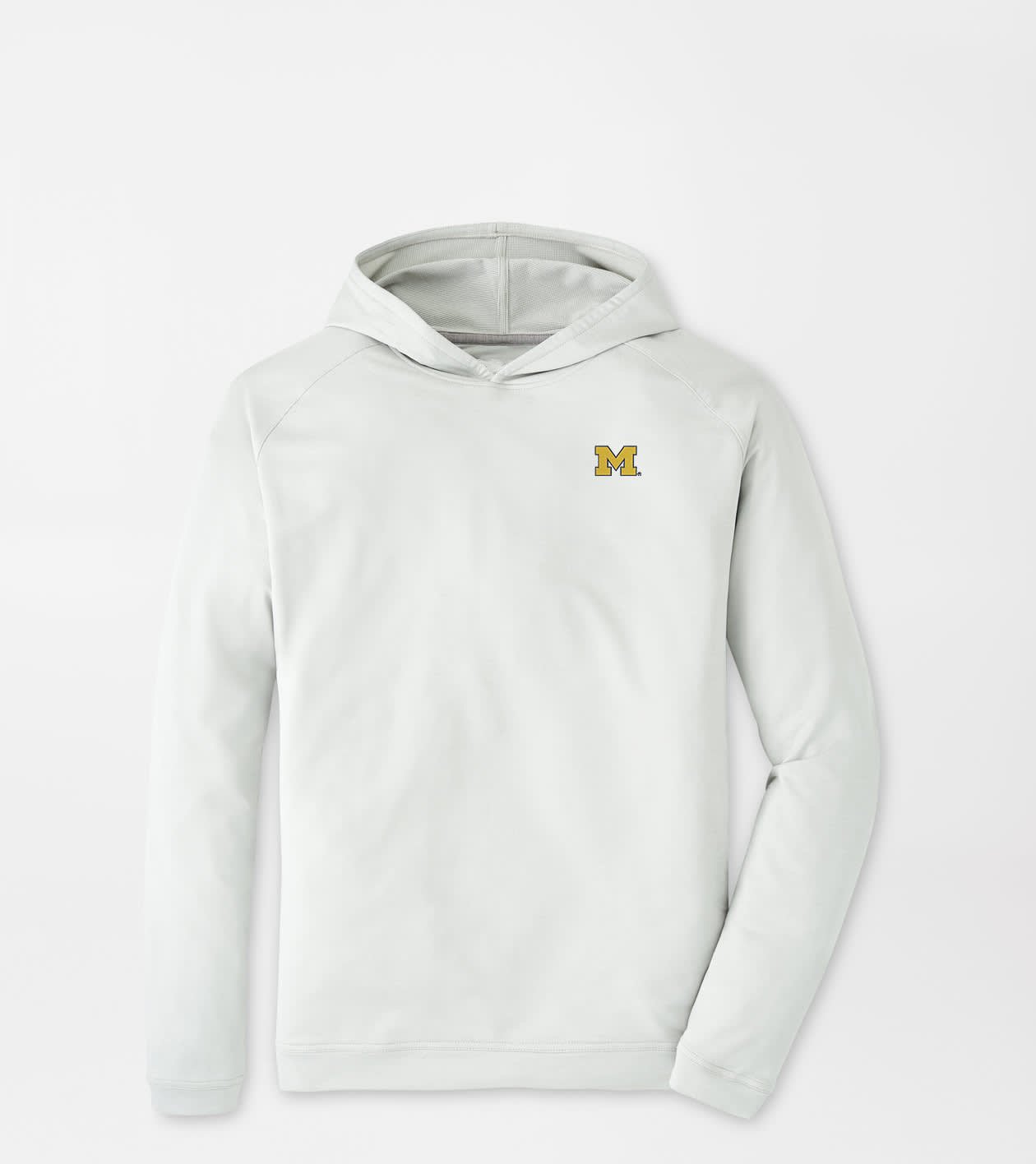 Peter Millar x Michigan Wolverines Merch Michigan Pine Hoodie NCAA Wolverines Hooded Sweatshirt