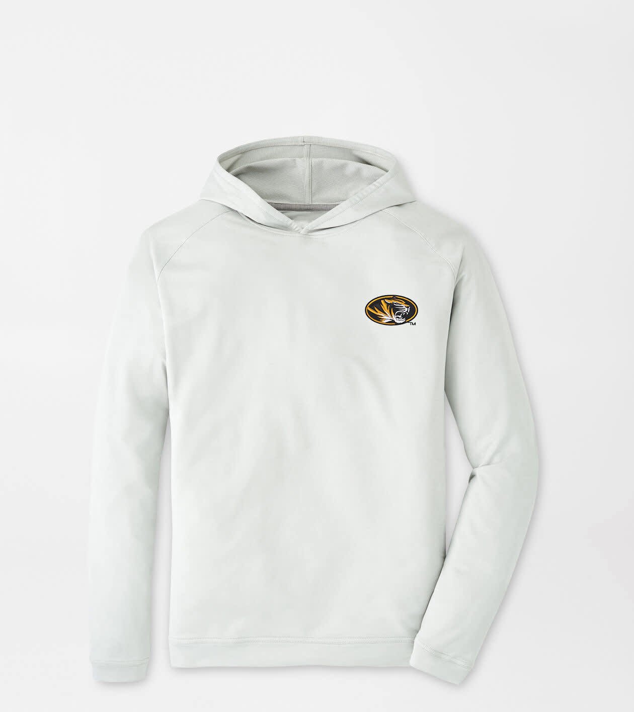 Peter Millar x Missouri Tiger Merch Pine Performance Hoodie Missouri Supporter Outfit