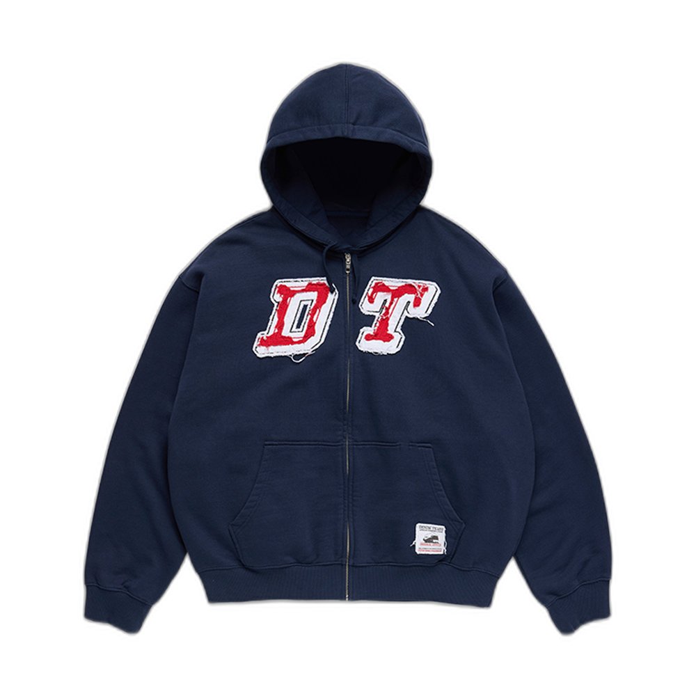 Denim Tears Merch Distressed Tackle Twill Zip Hoodie Gift For Friend