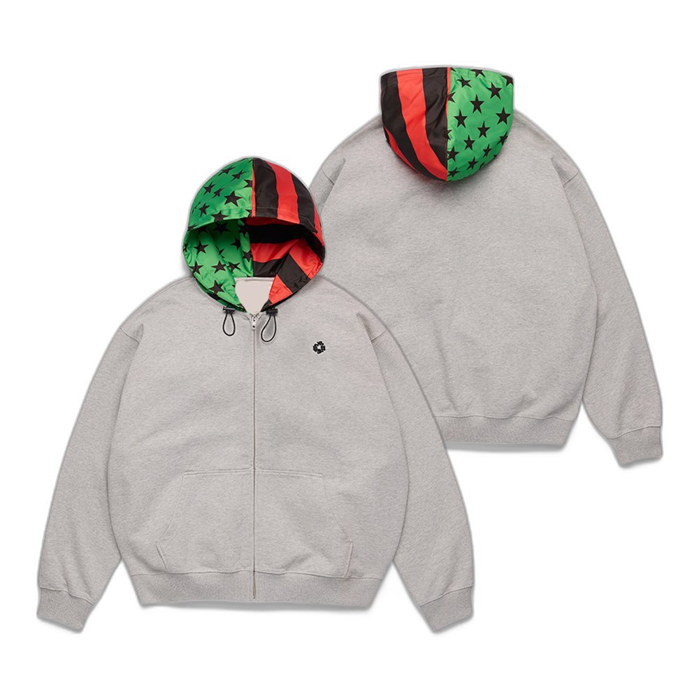Denim Tears Merch Pan African Peace Wreath Zip Hoodie Gift For Friend