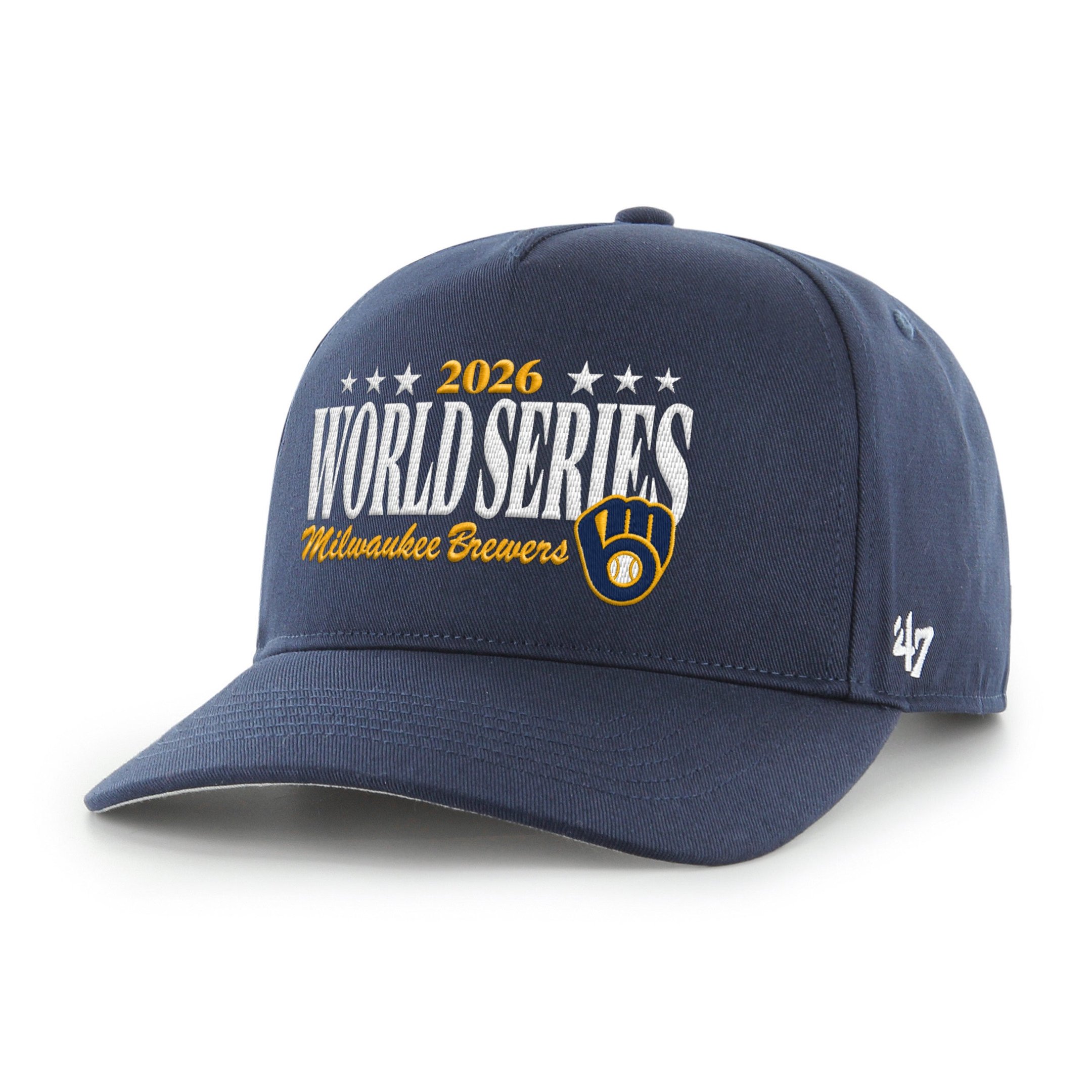Milwaukee Brewers x 47 Brand Merch 2026 World Series Conference Snapback Hat Brewers Gear