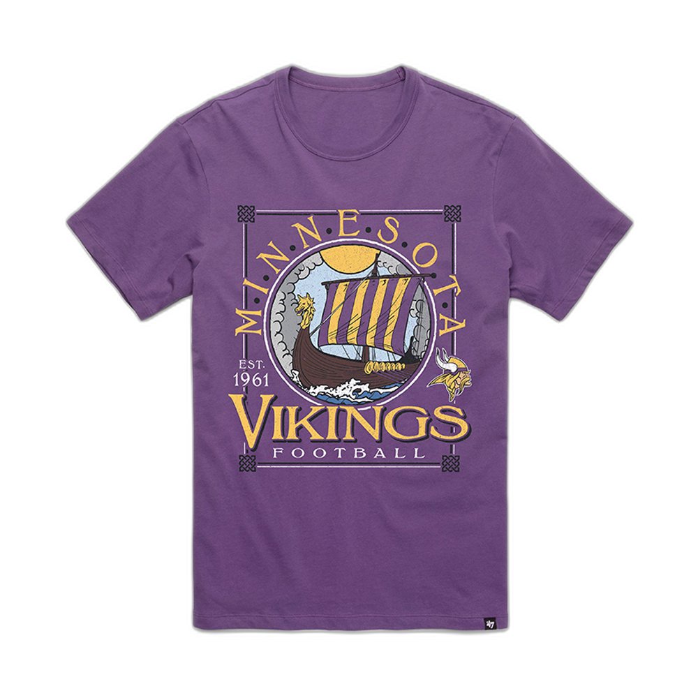 Minnesota Vikings x 47 Brand Merch Regional T-Shirt Vikings Football Outfits Her Gift